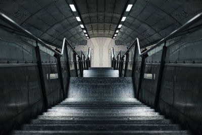 Interior of abandoned building