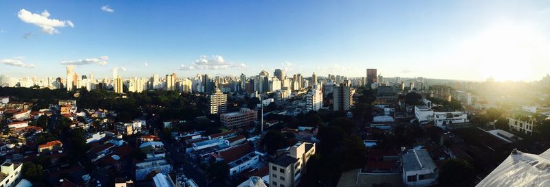 Aerial view of city