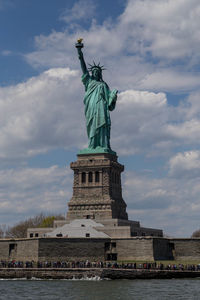 Statue of liberty against sky