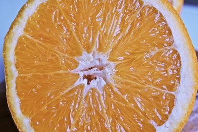 Close-up of orange slices
