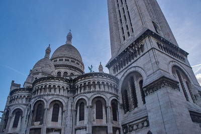 Low angle view of historical building against sky