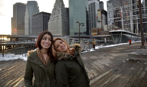 Portrait of a smiling young woman