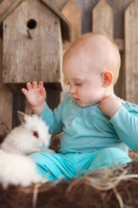 Cute baby boy