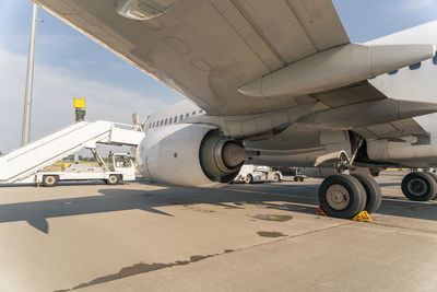 Airplane on airport