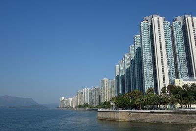Waterfront at ma on shan