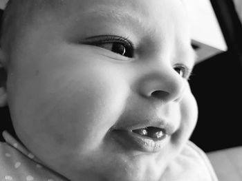 Close-up portrait of baby