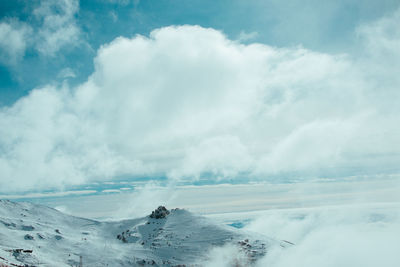 Winter snowy landscape