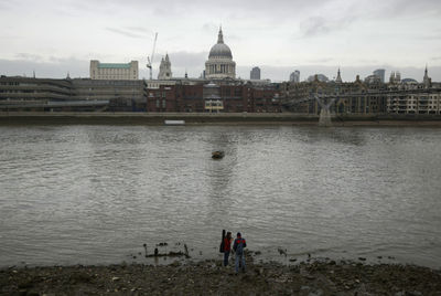 View of buildings at waterfront