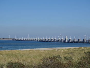 Eastern scheldt storm surge barrier