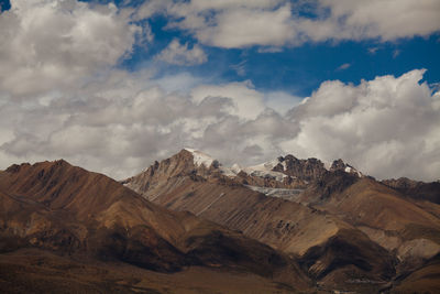 Scenic view of mountains in himalayas