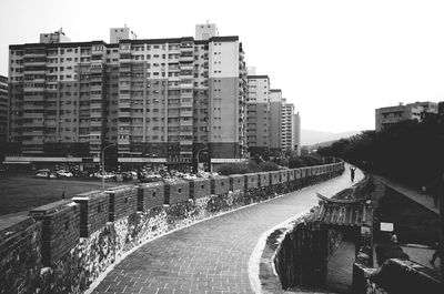 Buildings in city