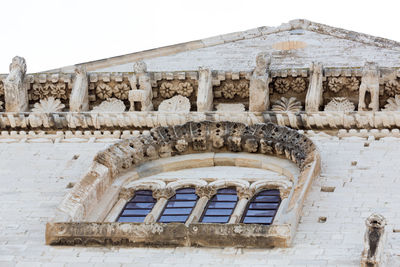 Low angle view of old building