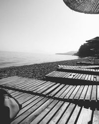 Scenic view of beach