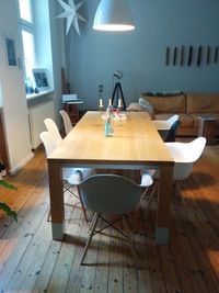 View of empty chairs