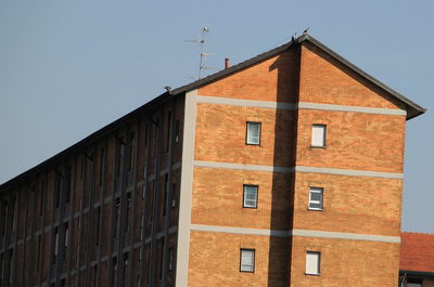 View of building against clear sky