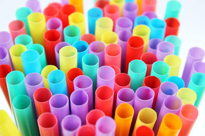 Close-up of multi colored pencils