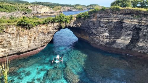 Scenic view of sea