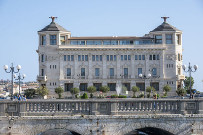 Beautiful building in ortigia