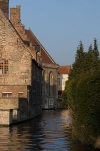 View of building against clear sky