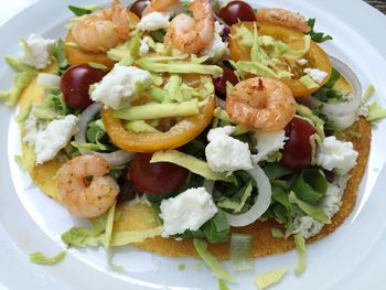 Close-up of food in plate