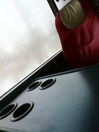 Close-up of vintage car