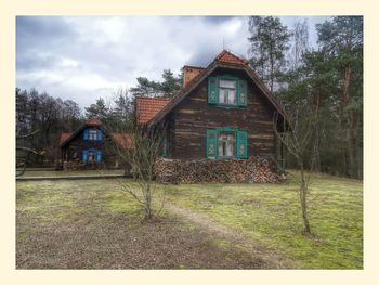 House against sky