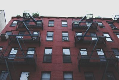 Low angle view of building against sky