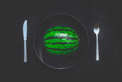 View of illuminated street light