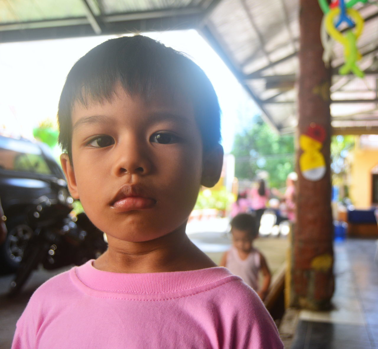 PORTRAIT OF CUTE BOY