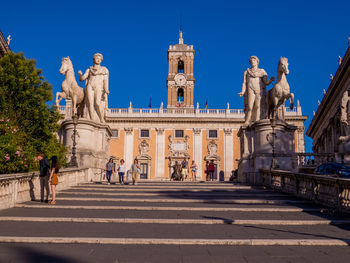 Statue of historical building