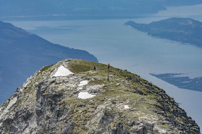 Scenic view of mountains