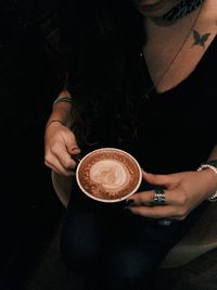 Close-up of coffee cup