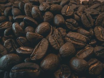 Full frame shot of coffee beans