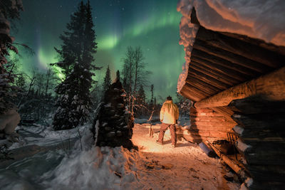 Panoramic view of night
