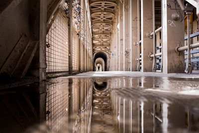 Corridor of water