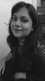 Portrait of a smiling young woman