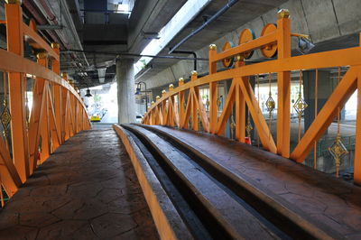 View of bridge in city