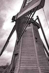 Low angle view of building against sky