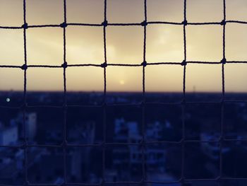 Full frame shot of chainlink fence