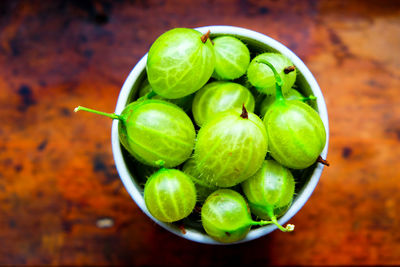 Close-up of fruits in bowl