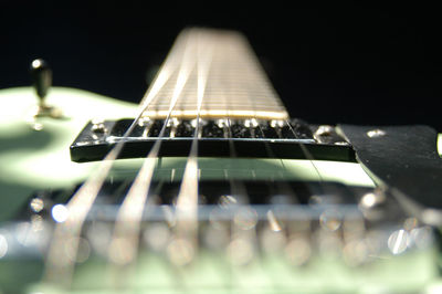 Close-up of guitar