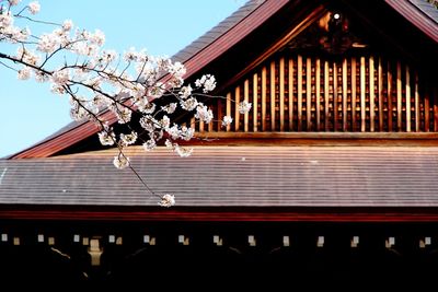 Low angle view of built structure