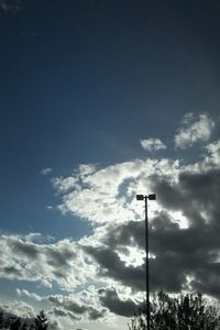 Low angle view of sky