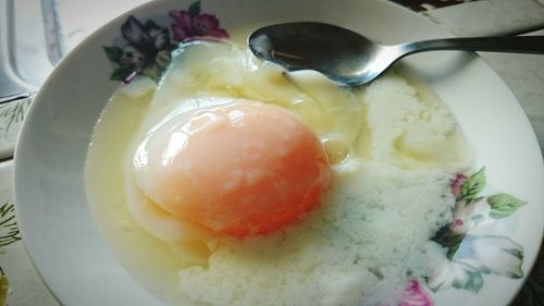Close-up of food in plate