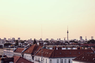 Buildings in city