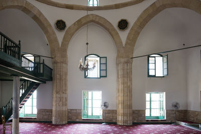 Muslim mosque interior, quiet place of prayer