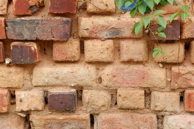 Full frame shot of brick wall