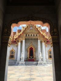 Marble temple in bangkok ,thailand