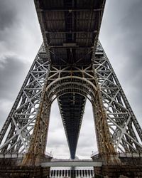 Low angle view of bridge