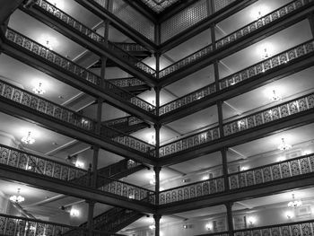 Low angle view of modern building